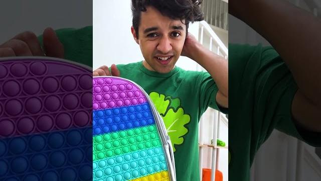 Backpack buddies: sharing is caring! | #shorts Backpack buddies: sharing is caring! | #shorts