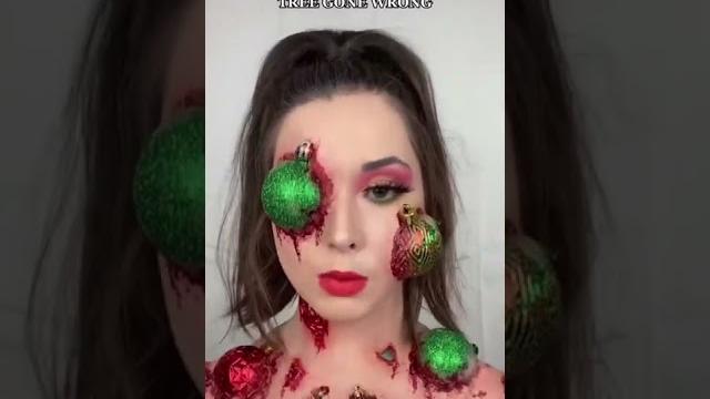 Christmas series gone wrong?! #shorts #christmas #makeup #danisface Christmas series gone wrong?! #shorts #christmas #makeup #danisface