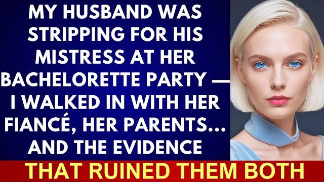 My husband was stripping for his mistress at her party — i walked in with her fiancé and the proof My husband was stripping for his mistress at her party — i walked in with her fiancé and the proof