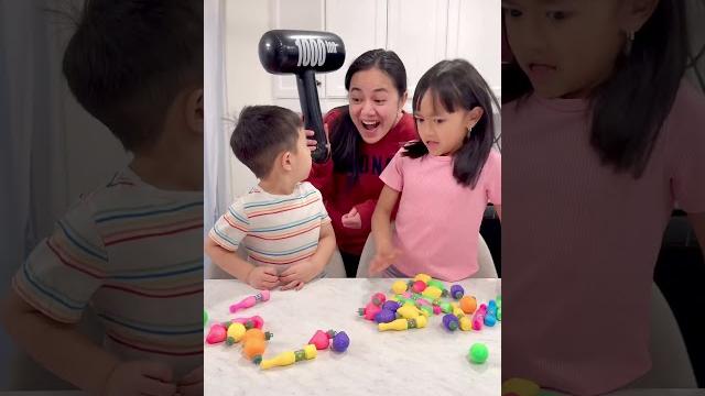 Mom is watching if they share candy ️ Mom is watching if they share candy ️