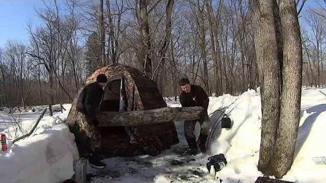 Поход в лес с палаткой и печкой Поход в лес с палаткой и печкой