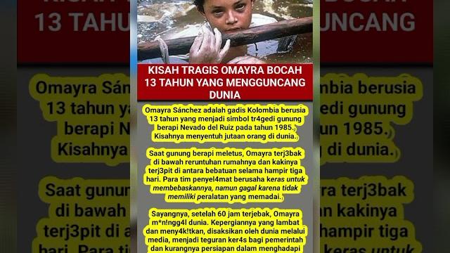 Kisah omayra bocah 13 tahun yang mengguncang dunia #shorts #youtubeshorts #trending #shortvideo Kisah omayra bocah 13 tahun yang mengguncang dunia #shorts #youtubeshorts #trending #shortvideo