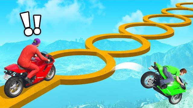 We attempted an impossible bike skill test in gta 5! We attempted an impossible bike skill test in gta 5!