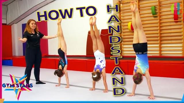 How to handstand | gymnastics tutorial | cbbc How to handstand | gymnastics tutorial | cbbc