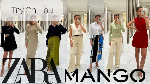 Zara & mango ** | try on haul |** new collection Zara & mango ** | try on haul |** new collection