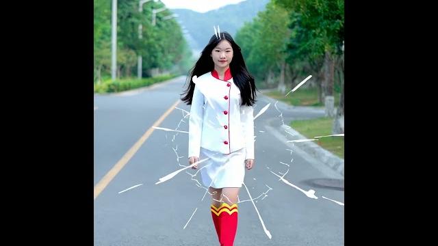 中華超級女英雄中國特色中國女超人紅星影又稱亞洲之星片2 中華超級女英雄中國特色中國女超人紅星影又稱亞洲之星片2