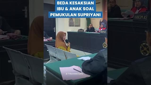 Beda kesaksian ibu dan anak soal pengakuan dipukul guru supriyani, anak sebut sempat dimarahi ibu Beda kesaksian ibu dan anak soal pengakuan dipukul guru supriyani, anak sebut sempat dimarahi ibu