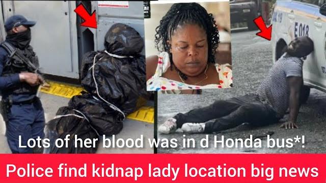 Police find kidnap lady lorna robertson location in august town*her blood was in d honda bud*pain Police find kidnap lady lorna robertson location in august town*her blood was in d honda bud*pain