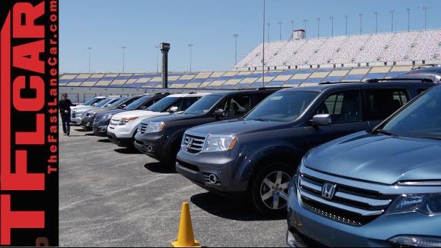 2016 honda pilot vs explorer vs pathfinder vs highlander vs traverse mega mashup review 2016 honda pilot vs explorer vs pathfinder vs highlander vs traverse mega mashup review