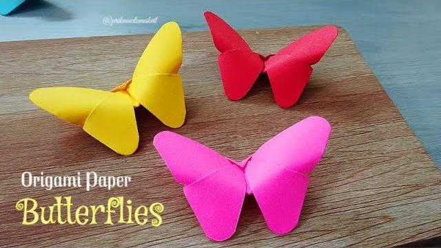 How to make origami paper butterflies | easy craft | diy crafts How to make origami paper butterflies | easy craft | diy crafts