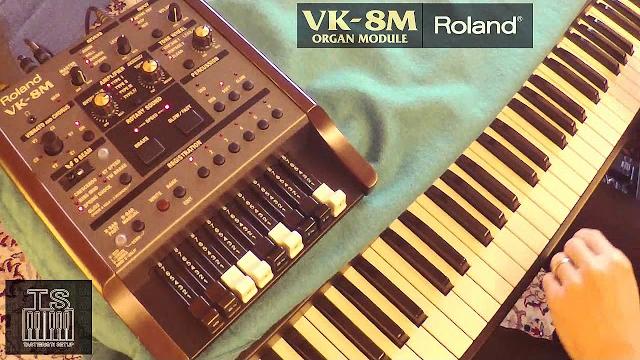 Roland vk-8m random sound test Roland vk-8m random sound test