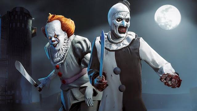 Terrifier and pennywise rampage in gta 5 rp... Terrifier and pennywise rampage in gta 5 rp...