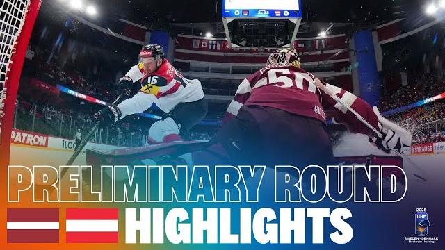 Highlights: latvia vs austria | 2025 #mensworlds Highlights: latvia vs austria | 2025 #mensworlds