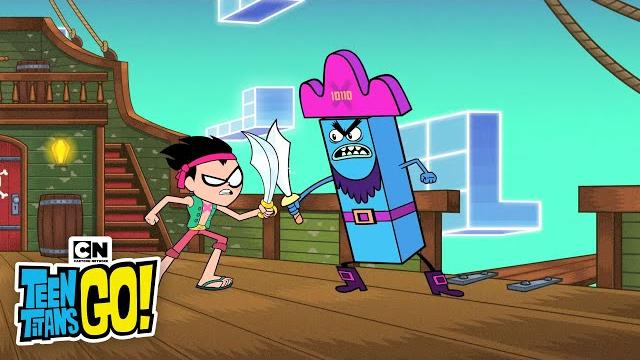 Titans vs. internet pirates | teen titans go! | cartoon network Titans vs. internet pirates | teen titans go! | cartoon network