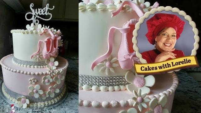 Ballet birthday cake - sweet sixteen cake idea Ballet birthday cake - sweet sixteen cake idea