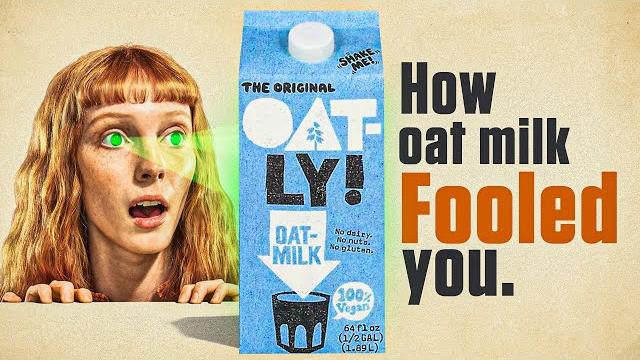 Oat milk is literally a scam. Oat milk is literally a scam.