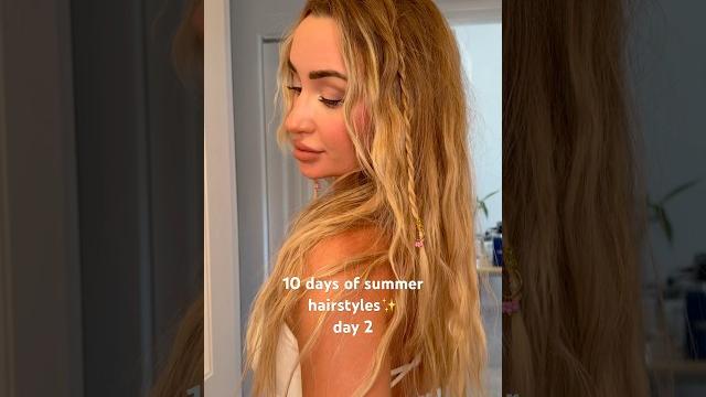 Trying the viral twist & crimp hair tutorial for natural waves #summeronshorts #summerhairstyles Trying the viral twist & crimp hair tutorial for natural waves #summeronshorts #summerhairstyles