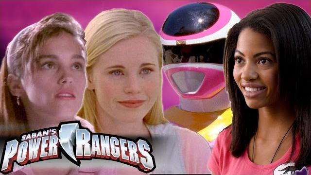 Power rangers | pink ranger evolution Power rangers | pink ranger evolution