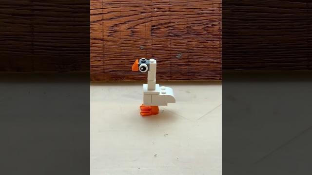 Mini lego goose 🪿 #lego #stopmotion #goose Mini lego goose 🪿 #lego #stopmotion #goose