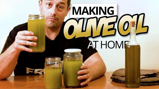 Making olive oil at home from start to finish the full process - home olive oil production Making olive oil at home from start to finish the full process - home olive oil production
