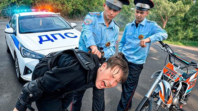 Полиция устроила погоню за моим сыном на питбайке Полиция устроила погоню за моим сыном на питбайке