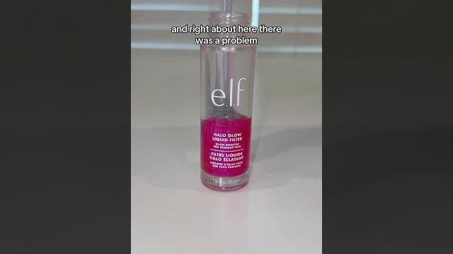 Doing the elf halo glow trend #shorts #lipgloss Doing the elf halo glow trend #shorts #lipgloss