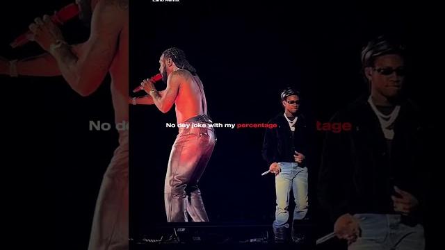 Burna boy teases laho remix in paris concert Burna boy teases laho remix in paris concert