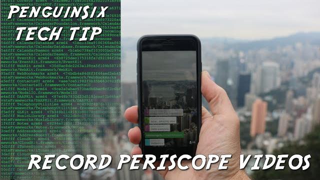 How to record periscope app videos with comments How to record periscope app videos with comments