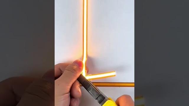 Cut free light strip + l-angle connectors suitable for profile lighting #led #lightstrip #connector Cut free light strip + l-angle connectors suitable for profile lighting #led #lightstrip #connector