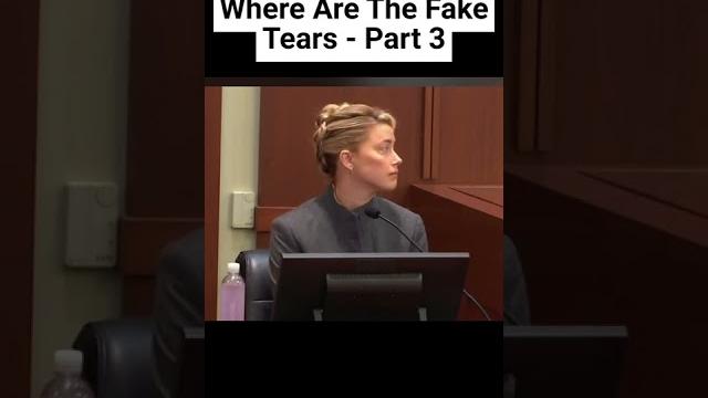 Where are the fake tears now? part 3 Where are the fake tears now? part 3