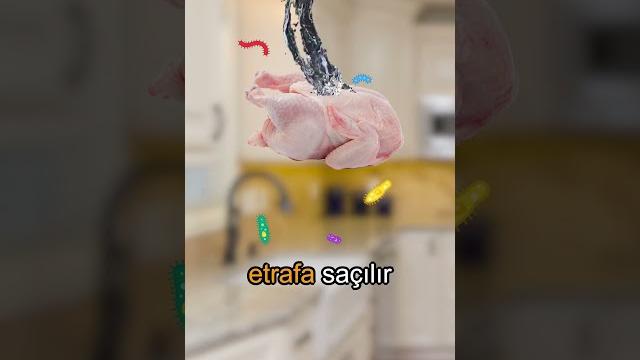 Tavuk yıkanmalı mı? yıkanmamalı mı? Tavuk yıkanmalı mı? yıkanmamalı mı?