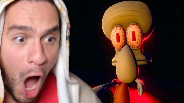Escape from sinister squidward Escape from sinister squidward