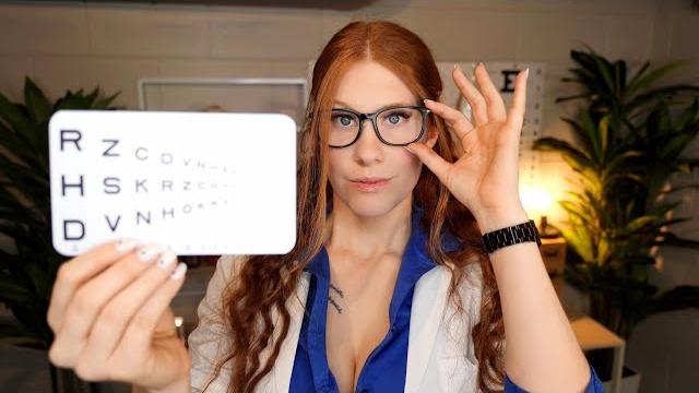Annual eye examination asmr ️ 4k Annual eye examination asmr ️ 4k
