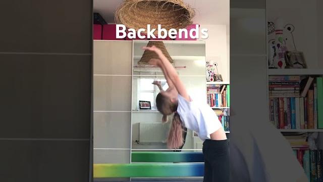 How to do a one handed backbend How to do a one handed backbend