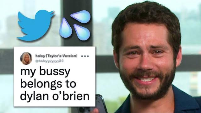 Dylan o'brien reads thirst tweets Dylan o'brien reads thirst tweets