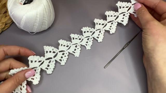 Обвяжи красиво! ажурная кайма крючком за 20 минут! мастер-класс. crochet lace #diy #handmade Обвяжи красиво! ажурная кайма крючком за 20 минут! мастер-класс. crochet lace #diy #handmade