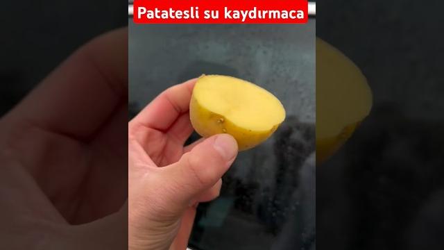 Yağmur suyu kaydırıcı hemde patates ile #su #sukaydirici #patates #araba #automobile #tofas #cam Yağmur suyu kaydırıcı hemde patates ile #su #sukaydirici #patates #araba #automobile #tofas #cam
