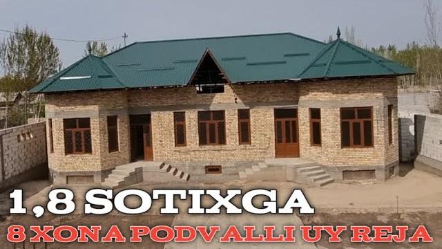 1,8 sotixga 8 xona podvalli juda chiroyli uy rejasi | 1,8 сотихга 8 хона подвалли жуда чиройли уй 1,8 sotixga 8 xona podvalli juda chiroyli uy rejasi | 1,8 сотихга 8 хона подвалли жуда чиройли уй