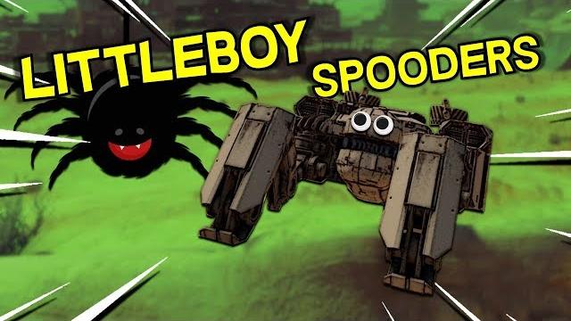 Little boy spider builds -- crossout Little boy spider builds -- crossout