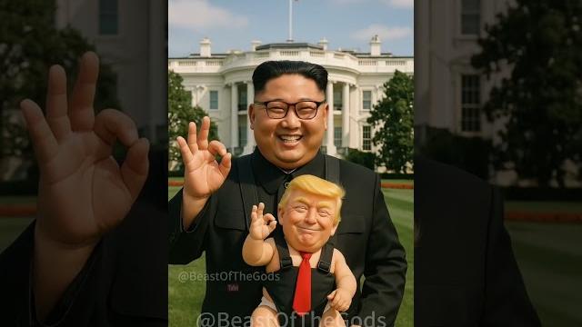 Little trump’s fun day with kim Little trump’s fun day with kim