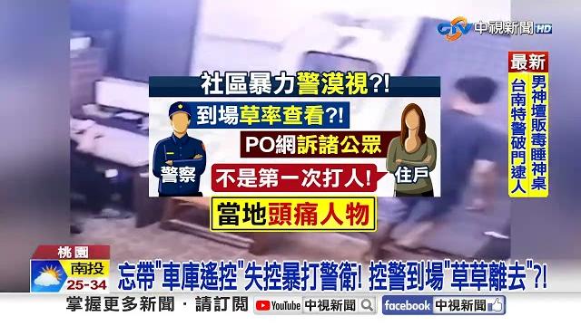 "忘帶車庫鑰匙"暴打警衛! "掐脖鎖喉"狠揍後腦│中視新聞 20250521 "忘帶車庫鑰匙"暴打警衛! "掐脖鎖喉"狠揍後腦│中視新聞 20250521