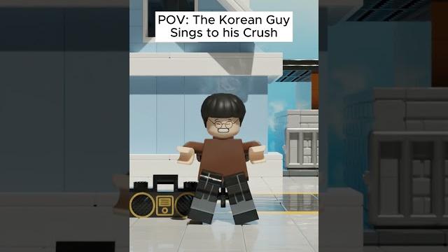 Pov: the korean guy sings to his crush #shorts #dans Pov: the korean guy sings to his crush #shorts #dans