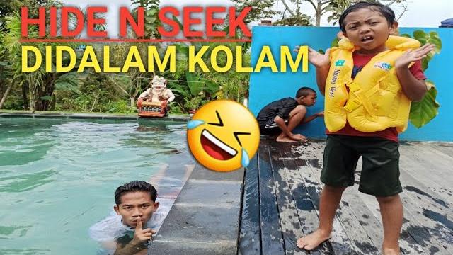 Main sembunyi sembunyian dikolam renang, bocil prank hilang bikin panik! | mikael tubehd Main sembunyi sembunyian dikolam renang, bocil prank hilang bikin panik! | mikael tubehd