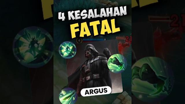 4 kesalahan fatal user argus #ernandobpygo 4 kesalahan fatal user argus #ernandobpygo