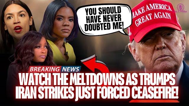 Democrats, candace owens, & naysayers meltdown as trump’s iran strike forces israel-iran ceasefire! Democrats, candace owens, & naysayers meltdown as trump’s iran strike forces israel-iran ceasefire!