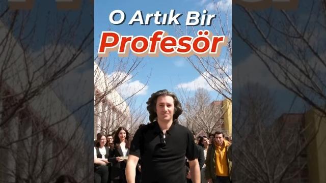 O artık bir profesör! | #shorts O artık bir profesör! | #shorts