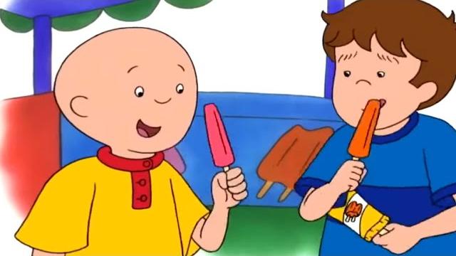 Caillou visits an ice cream truck | caillou cartoon Caillou visits an ice cream truck | caillou cartoon