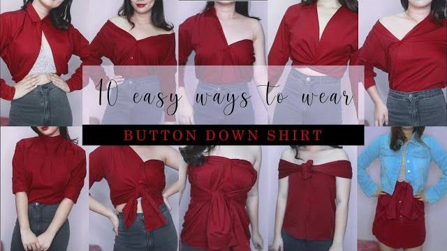 10 ways to wear a button down shirt 10 ways to wear a button down shirt