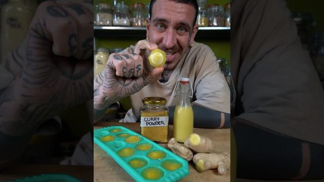 Asmr zero waste ginger #shorts #asmr #zerowaste #ginger Asmr zero waste ginger #shorts #asmr #zerowaste #ginger