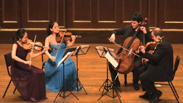 Haydn string quartet no. 62, op. 76 no. 3 "emperor" (2nd mov) veridis quartet (live performance) Haydn string quartet no. 62, op. 76 no. 3 "emperor" (2nd mov) veridis quartet (live performance)